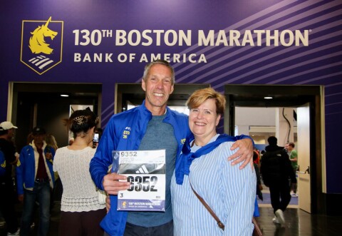 Nico Krijgsman voltooid Boston marathon in 3.03.11