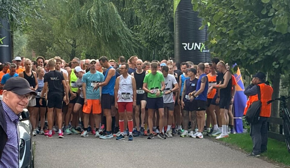 Tweede Warming Up Loop en feestelijke trimloop groot succes